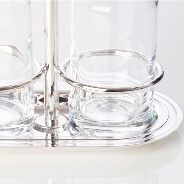 Oil and Vinegar Set on Stand "Albi" CHRISTOFLE_4228050 photo