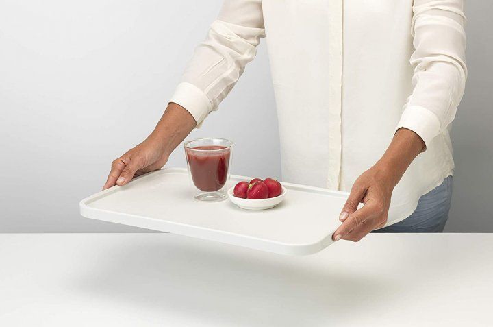Brabantia Tasty+ 40x25 cm gray cutting board-tray Brabantia123146 photo