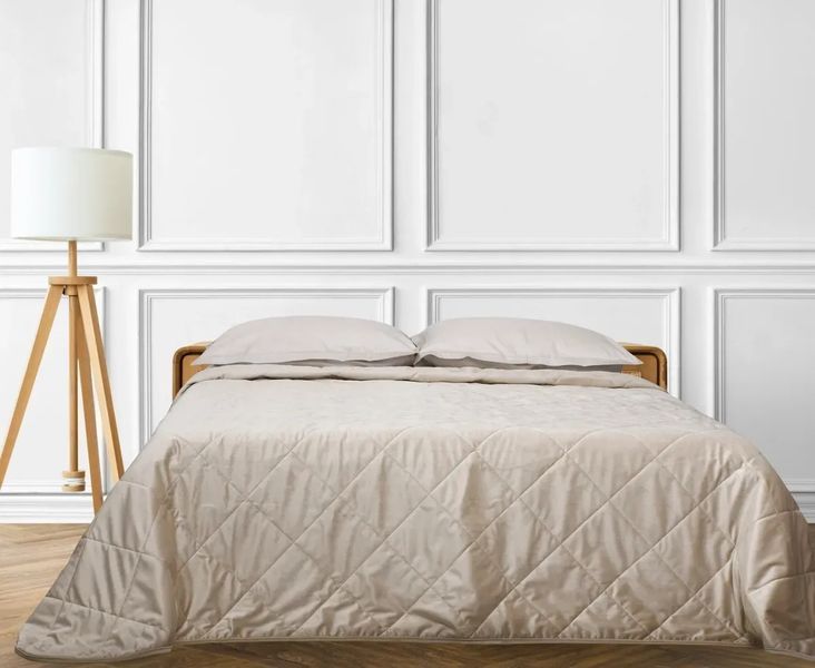 Стеганое покрывало Luxury Linens Beige luli771018 фото