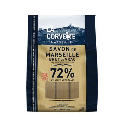 Марсельское мыло La Corvette savons bruts OLIVE 72% La Corvette270749-COR фото
