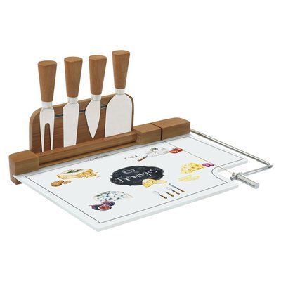 Доска для сыра + комплект 4 ножа Easy Life KITCHEN BASIC FROMAGES (R0810-KIBF) Easy LifeR0810-KIBF фото
