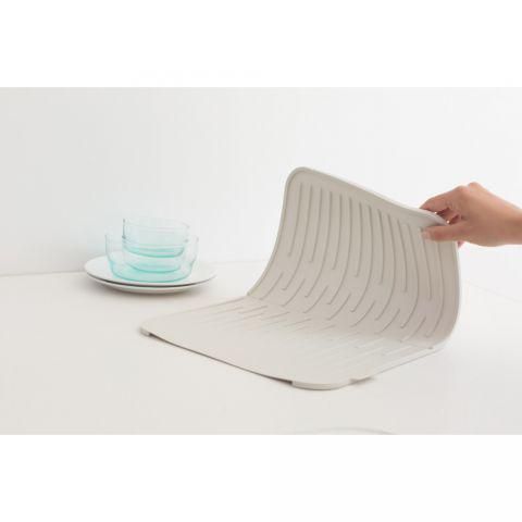 Brabantia 43.8 cm white dish drying mat Brabantia117466 photo