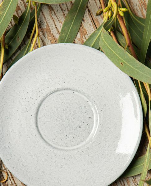 Набор из 6 блюдец Dovbysh Porcelain Vil'na 10,5 см серый Dovbysh Porcelain100043 фото
