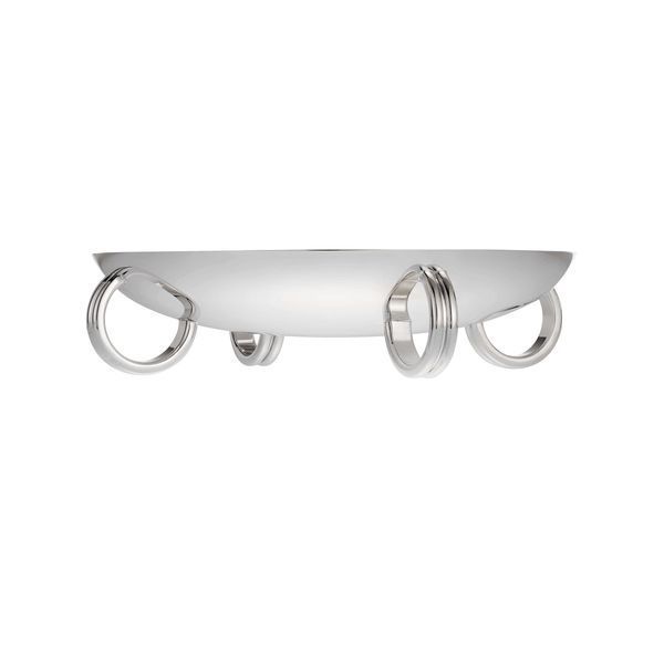 Round dish on legs "Fjerdingstad" CHRISTOFLE_4231515 photo