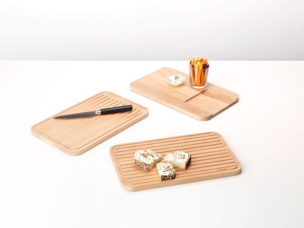 Brabantia Profile 40x25 cm beige vegetable cutting board Brabantia260742 photo
