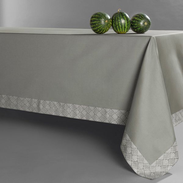 Скатерть c жаккардовым кантом "Table Collection" QUAGLIOTTI_04295003-003 фото
