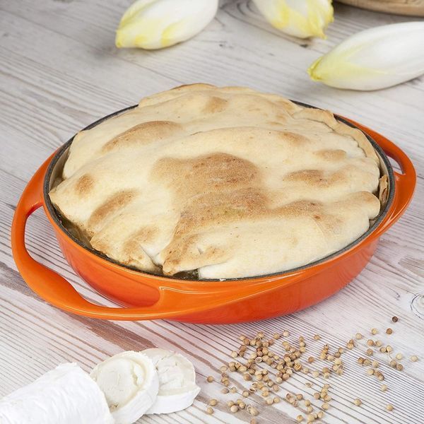 Форма для запікання Татін Le Creuset Tradition 28 см помаранчева Le Creuset20129280902460 фото