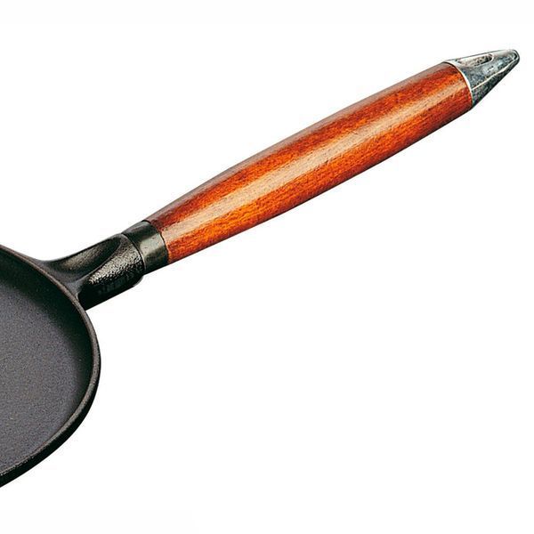 Staub Cast Iron Black 28 cm Pancake Pan Staub40509-525-0 photo