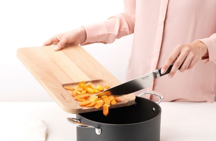 Brabantia Profile 40x25 cm beige vegetable cutting board Brabantia260742 photo