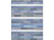 Plaid Biederlack Green Line 757586 INTERLOCKED BLUE, 150x200 cm luli757586 photo 1