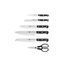 Zwilling Gourmet 7-piece knife set with self-sharpening, black. Zwilling36133-210-0 photo 2