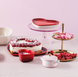 Тарілка десертна Le Creuset Heart 23 см червона Le Creuset80255230600099 фото 5