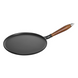 Staub Cast Iron Black 28 cm Pancake Pan Staub40509-525-0 photo 1
