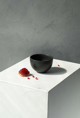 Dovbysh Porcelain Win 12 cm black salad bowl Dovbysh Porcelain100073 photo