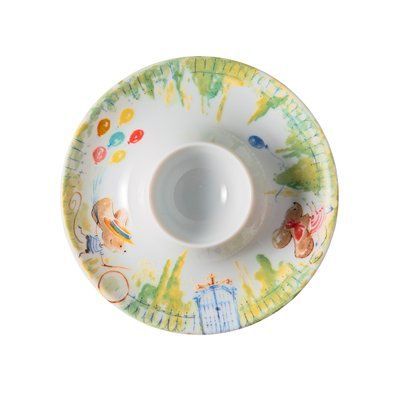 Egg plate for children "Les Petits Parisiens" RAYNAUD_0423-12-640011 photo