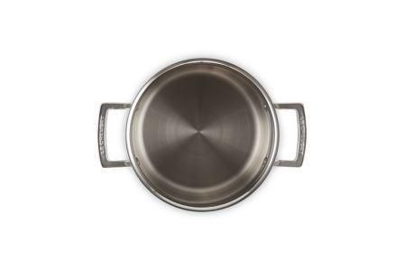 Le Creuset 3-PLY 5-liter pot with a steam insert for pasta. Le Creuset96200520001000 photo