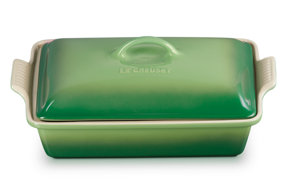 Форма для запекания Le Creuset Heritage 33 см зелёная с крышкой Le Creuset61002404080005 фото