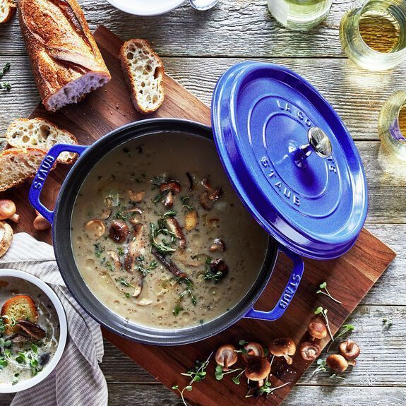 Staub Cast Iron 4.7L High Pot, Ultramarine Staub125024235 photo