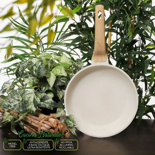 Set of 3 Kasanova Eco White frying pans. LEGOURMETМАС031305НОК photo
