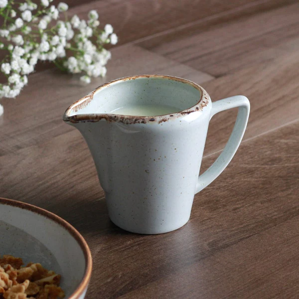 Milk jug Porland Seasons 150 ml beige. Porland04ALM001444 photo