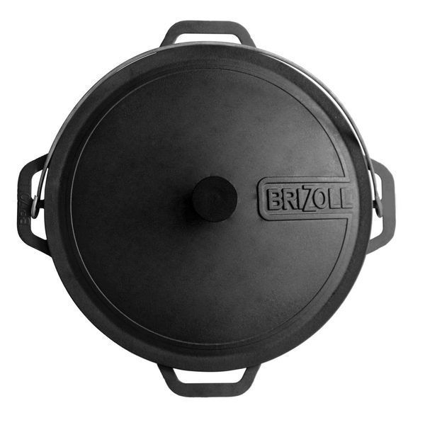 Kazan Brizoll 'Asia' 15 liters, cast iron with a lid BrizollKA15-1 photo