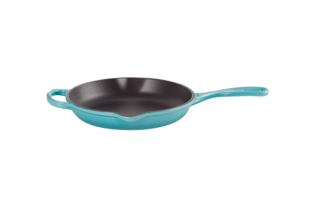 Le Creuset Signature 23 cm turquoise frying pan. Le Creuset20182231700422 photo