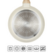 Set of 3 Kasanova Eco White frying pans. LEGOURMETМАС031305НОК photo 8