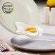 Set of 3 Kasanova Eco White frying pans. LEGOURMETМАС031305НОК photo 4