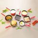 Tescoma Presto Mini 12x12 cm red grill pan. Tescoma594003 photo 3