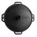 Kazan Brizoll 'Asia' 15 liters, cast iron with a lid BrizollKA15-1 photo 3