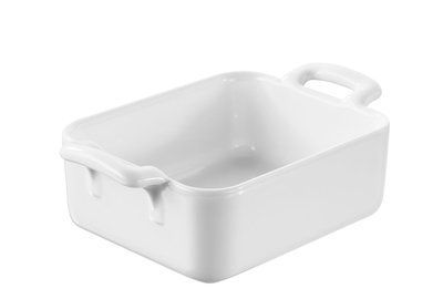 Форма для запікання Revol BC INDIVIDUAL RECT. DISH 16x11cm. 450 мл. White (614849-RVL) Revol614849-RVL фото