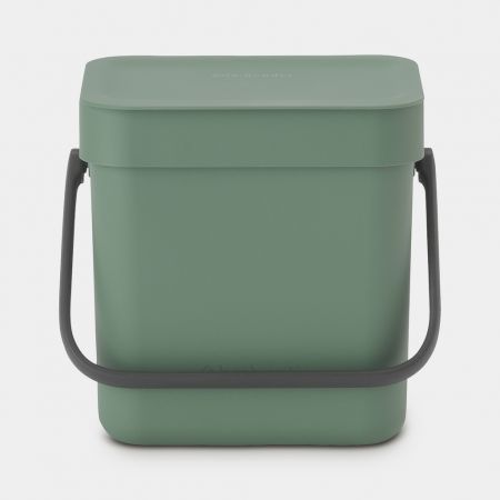 Ведро мусорное Brabantia Sort&Go 3 л зелёное Brabantia129865 фото