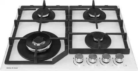 GT 642 W: gas cooktop Gunter & Hauer GHGT642W photo