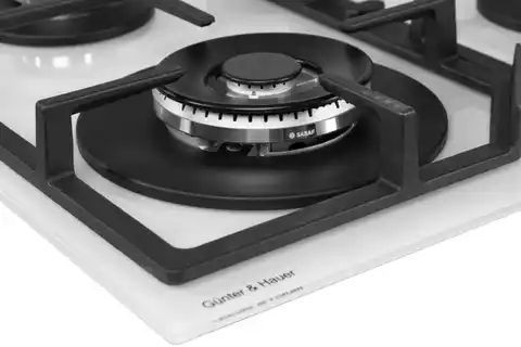 GT 642 W: gas cooktop Gunter & Hauer GHGT642W photo