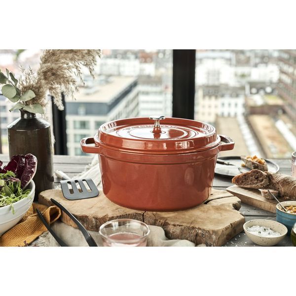 Каструля Staub Cast Iron 6,7 л помаранчева Staub11028806 фото