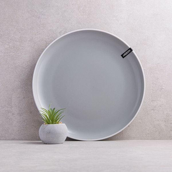 Столовый сервиз Ardesto Cremona Dusty grey 18 предметов 6 персон ArdestoAR29GRCT фото