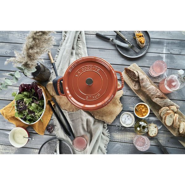 Каструля Staub Cast Iron 6,7 л помаранчева Staub11028806 фото