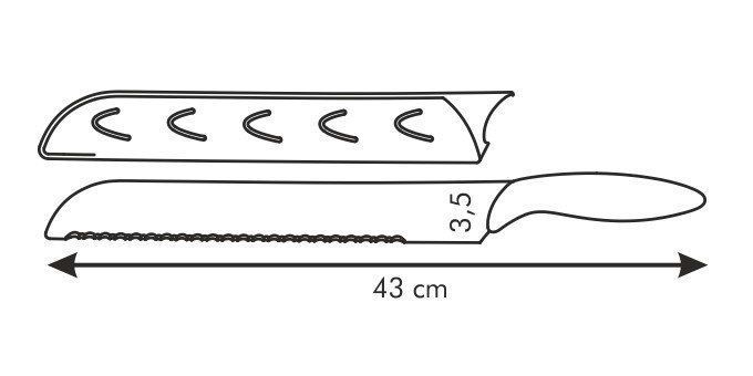 PRESTO TONE non-stick watermelon knife, 30 cm Tescoma863099 photo
