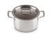 Le Creuset 3-PLY 2.3 liter saucepan with lid. Le Creuset96200624001000 photo 2