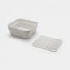 Dishwashing bowl with drying rack Brabantia 37.4 cm white. Brabantia302688 photo 2