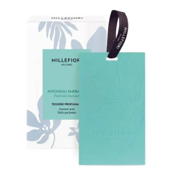 Aromasache Patchouli Smeraldo Millefiori Milano (3 pcs) Aroma_Buro_9LCPC photo