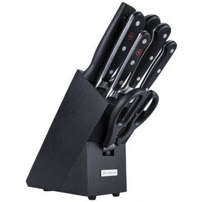 W&uuml;sthof Classic 8-piece knife set, black. W&uuml;sthof1090170707 photo