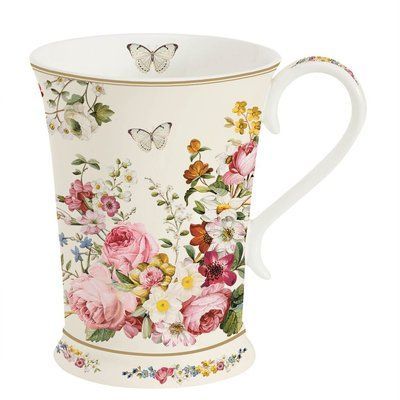 Чашка Easy Life BLOOMING OPULENCE CREAM 270 мл. (R1355-BLOC) Easy LifeR1355-BLOC фото