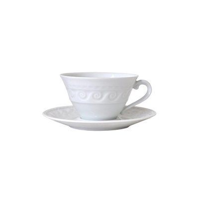Чайная чашка с блюдцем "Louvre White" BERNARDAUD_0542/89 фото