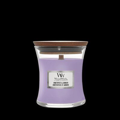 Woodwick Ellipse Amethyst & Amber Scented Candle Woodwick_1632264E_85 photo