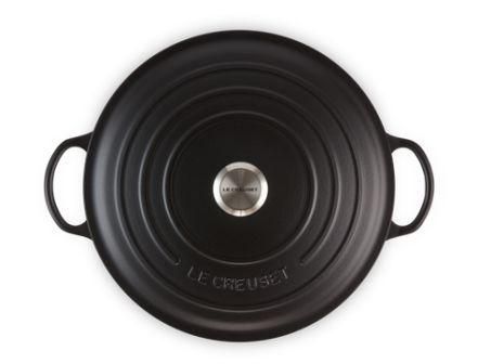 Казан Le Creuset Evolution 7 л з кришкою чорний матовий Le Creuset21114320000430 фото