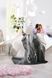 Plaid BIEDERLACK Animal Love 1235 GR SILVER luli764102 photo 2