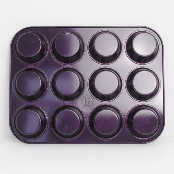 Форма для мафинов Berlinger Haus Purple Eclipse 12 шт, прямоугольная Berlinger HausBH-6800 фото