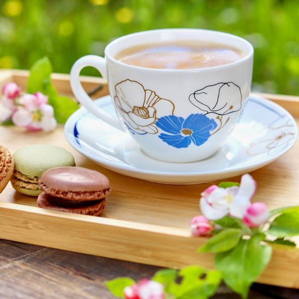 Чашка з блюдцем myCOFFEE, 2 шт, Blossoms Tescoma387740 фото