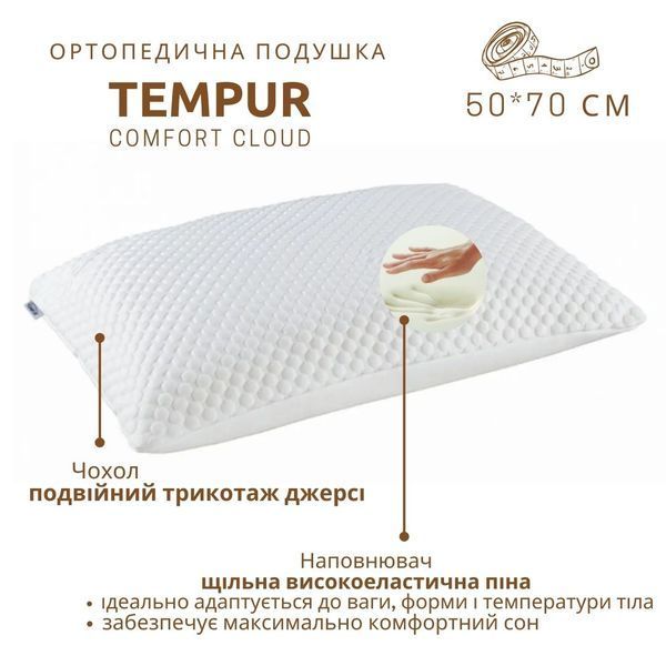 TEMPUR Comfort Cloud Orthopaedic Anatomic Pillow luli180771 photo